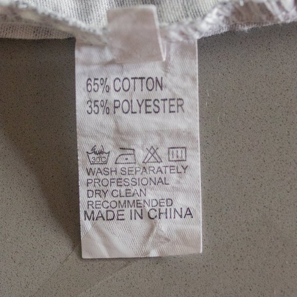 High waisted black and white plaid skirt - Picture 2 of 2